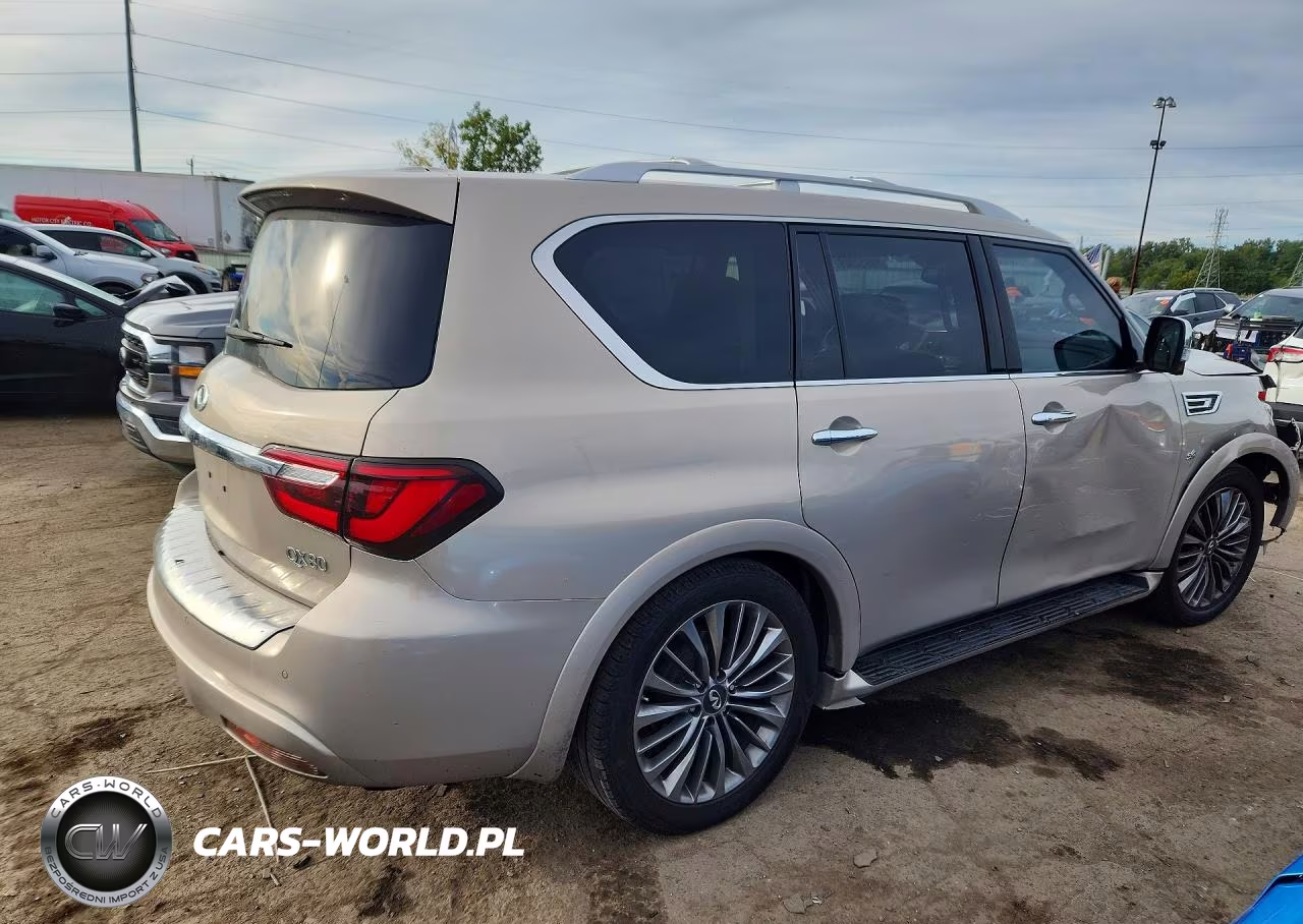 2019 Infiniti Qx80 Luxe VIN:JN8AZ2NE3K9231276 - 3