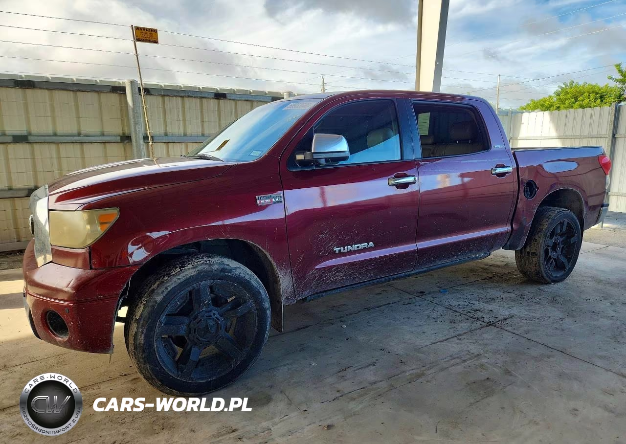 2008 Toyota Tundra VIN:5TFEV58108X043421 - 1