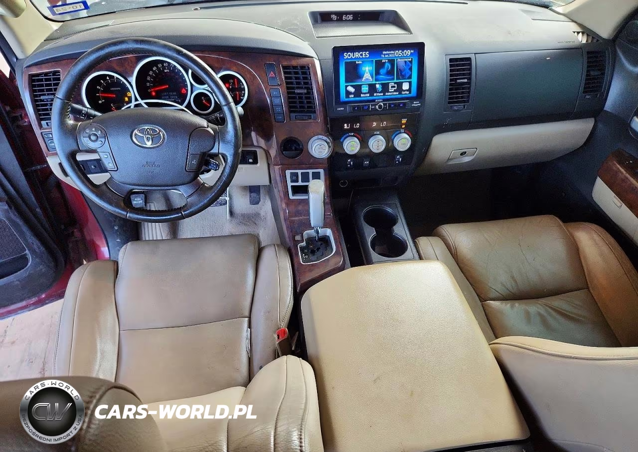 2008 Toyota Tundra VIN:5TFEV58108X043421 - 8