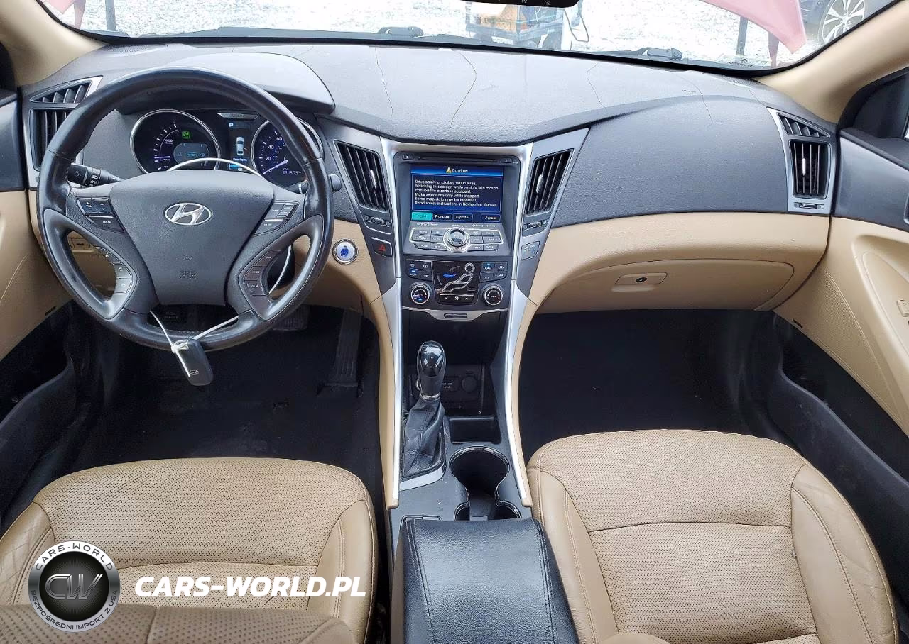 2013 Hyundai Sonata Hybrid VIN:KMHEC4A49DA081677 - 8
