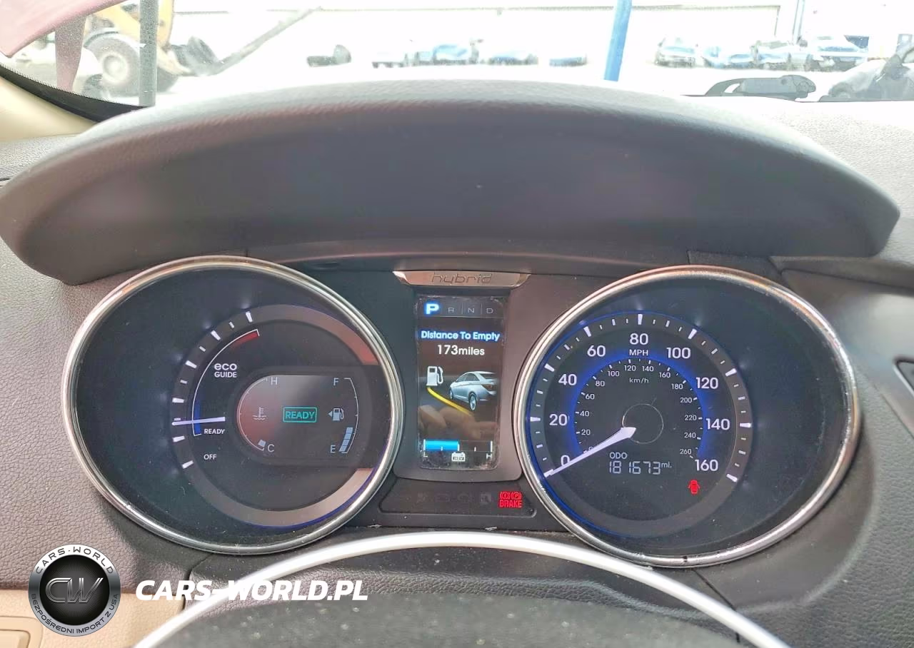 2013 Hyundai Sonata Hybrid VIN:KMHEC4A49DA081677 - 9