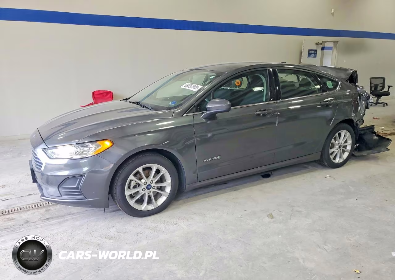 2019 Ford Fusion Se VIN:3FA6P0LUXKR281219 - 1