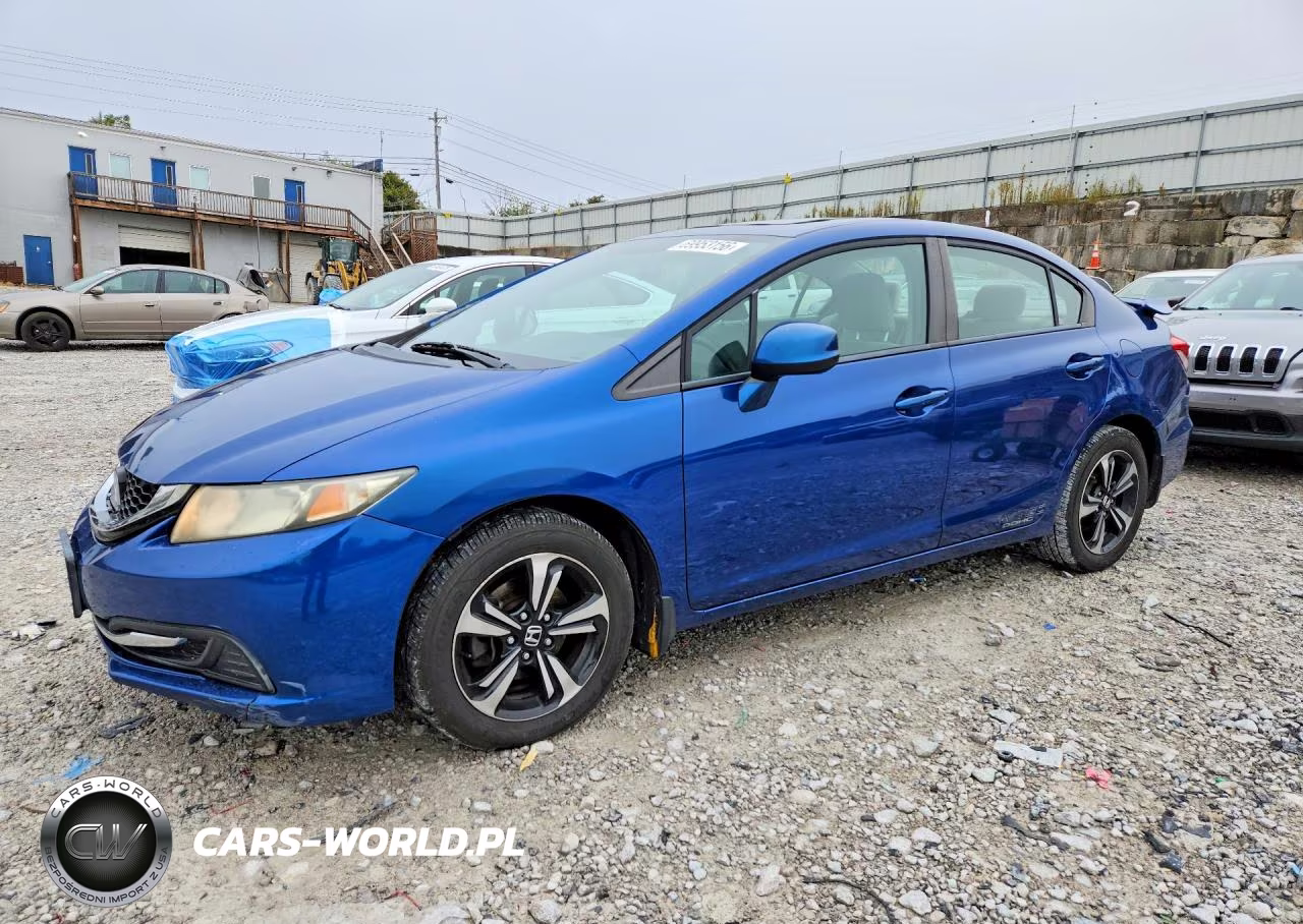 2013 Honda Civic Ex VIN:19XFB2F81DE015634 - 1