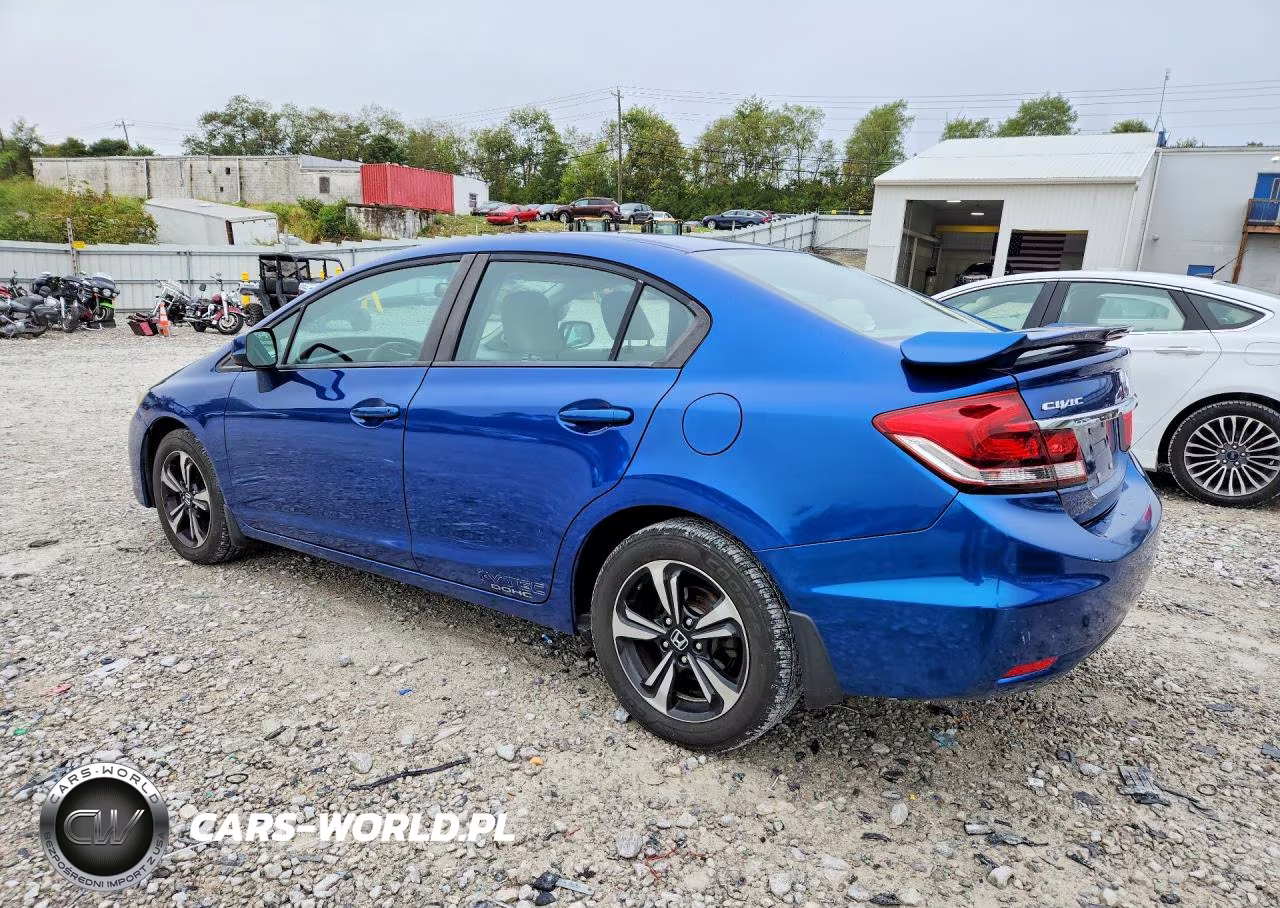 2013 Honda Civic Ex VIN:19XFB2F81DE015634 - 2