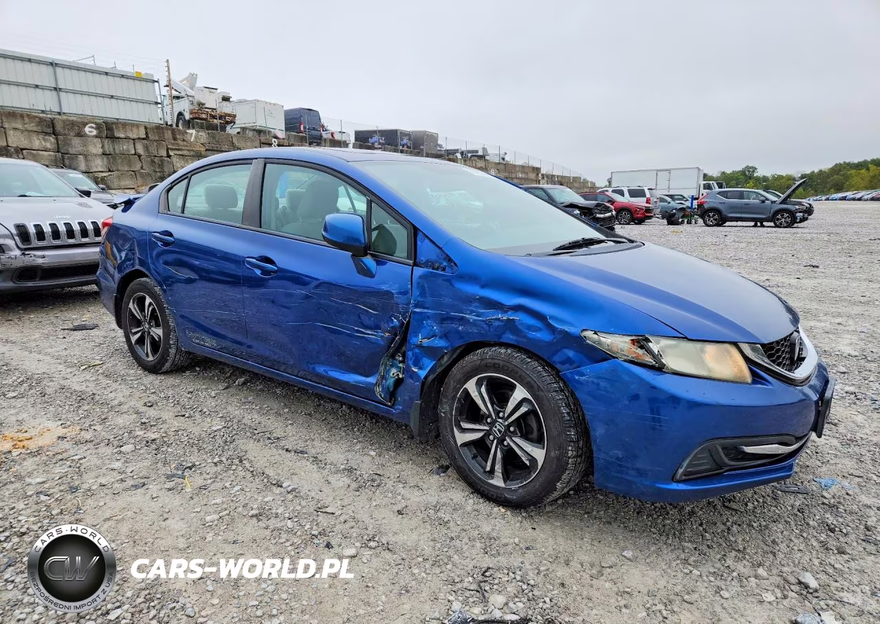 2013 Honda Civic Ex VIN:19XFB2F81DE015634 - 4