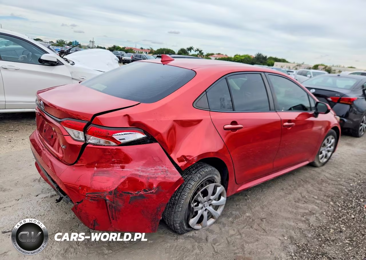 2020 Toyota Corolla Le VIN:JTDEPRAEXLJ005754 - 3
