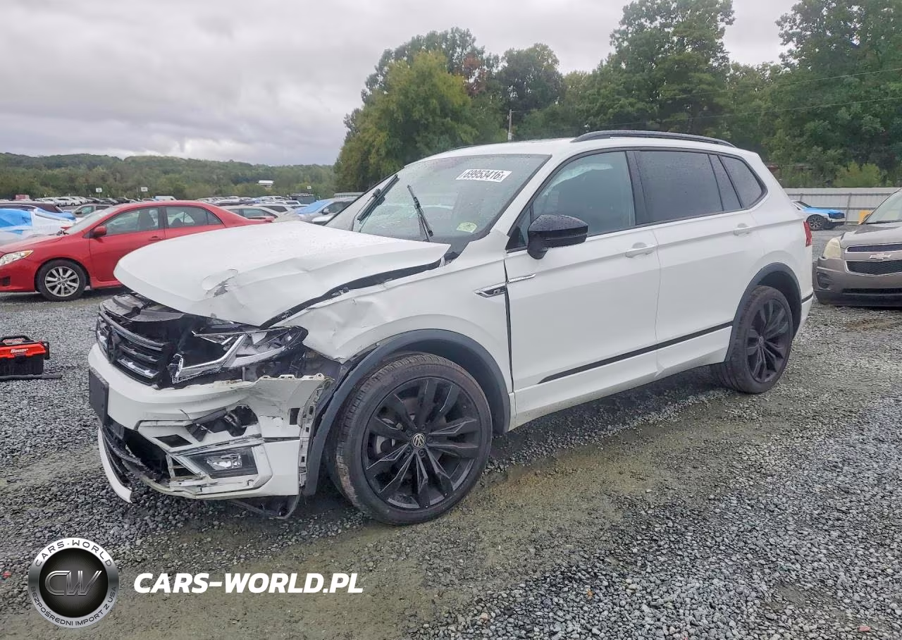 2021 Volkswagen Tiguan Se VIN:3VV2B7AX4MM147918 - 1