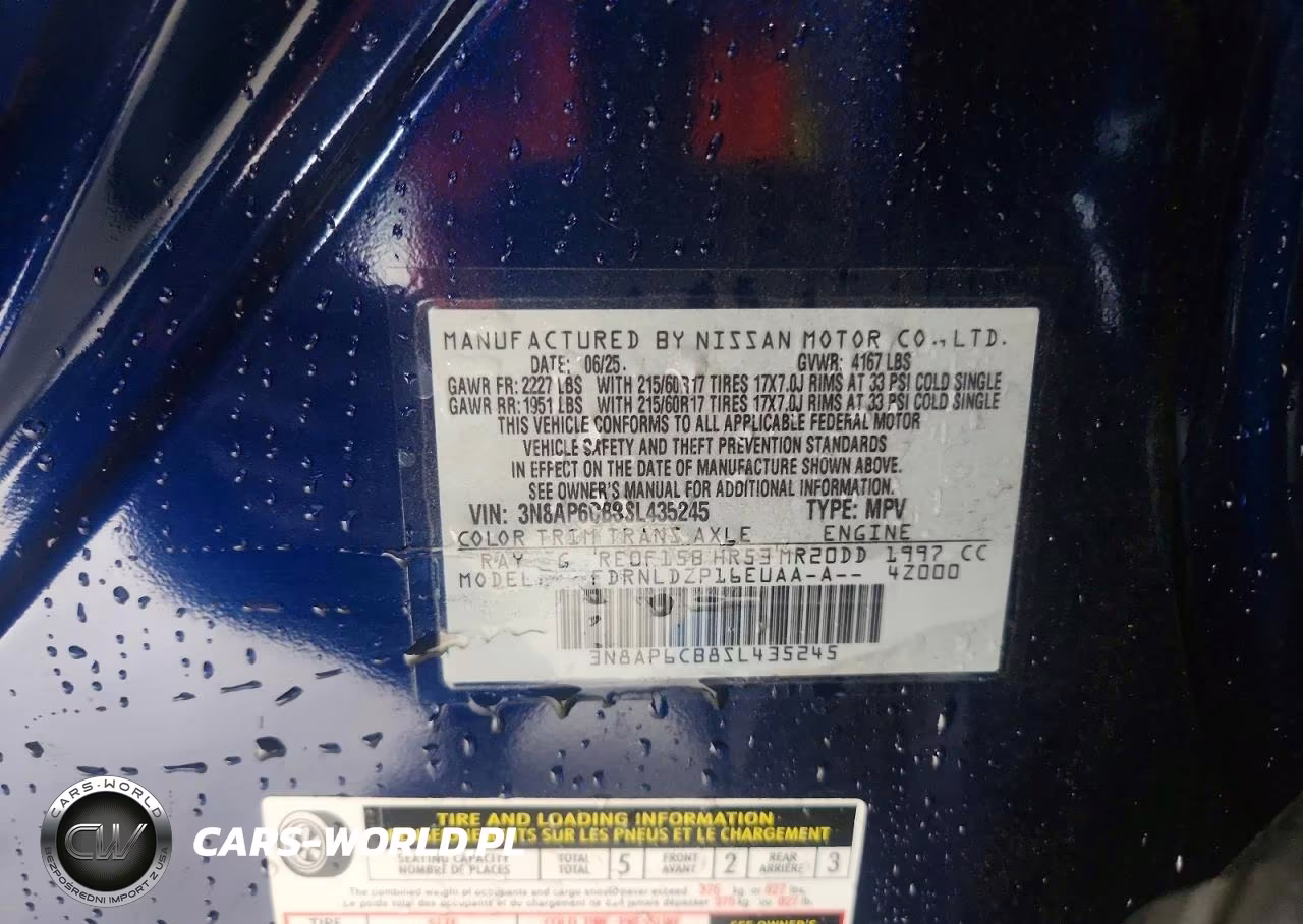 2025 Nissan Kicks Sv VIN:3N8AP6CB8SL435245 - 13