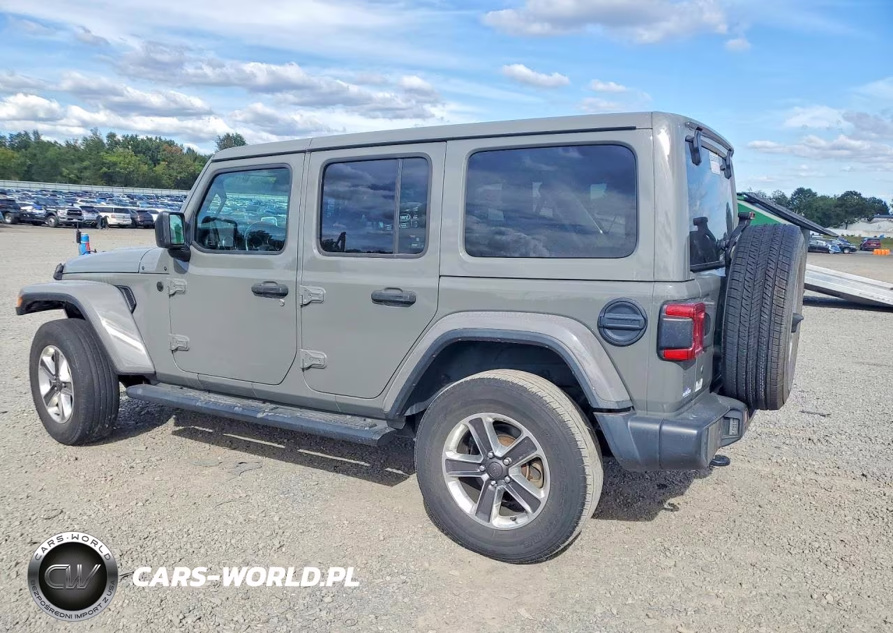 2019 Jeep Wrangler Unlimited Sahara VIN:1C4HJXENXKW505119 - 2