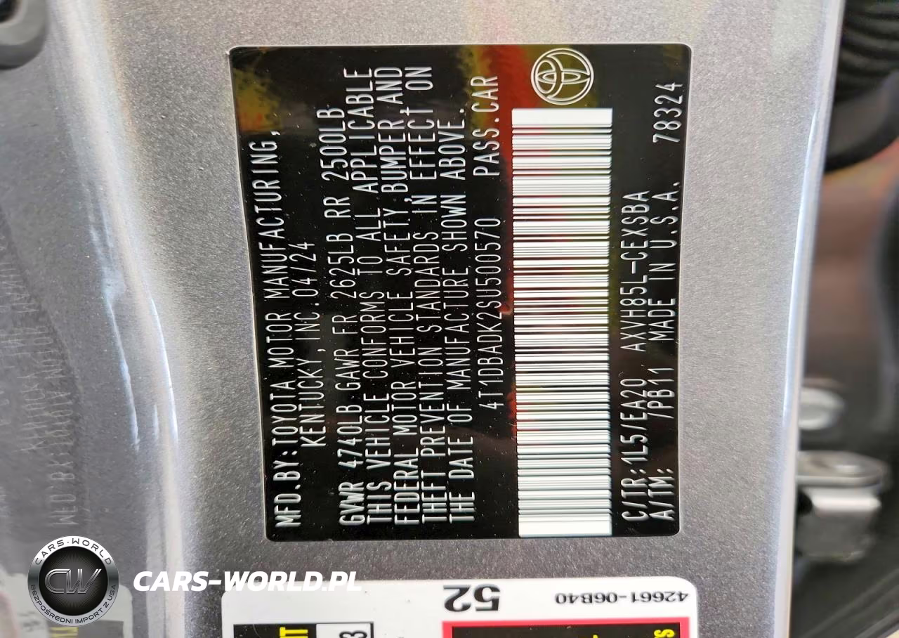 2025 Toyota Camry Se VIN:4T1DBADK2SU500570 - 12