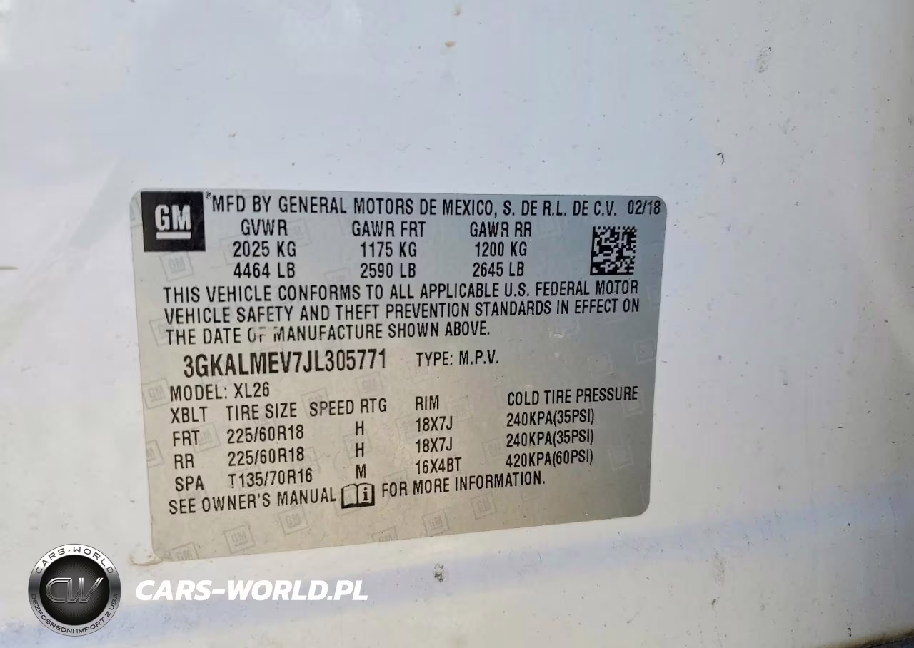 2018 GMC Terrain Sle VIN:3GKALMEV7JL305771 - 14