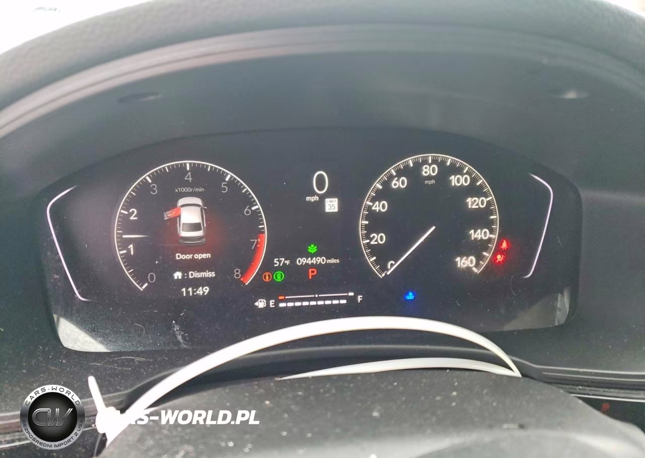 2023 Honda Civic Lx VIN:2HGFE2F23PH562059 - 9