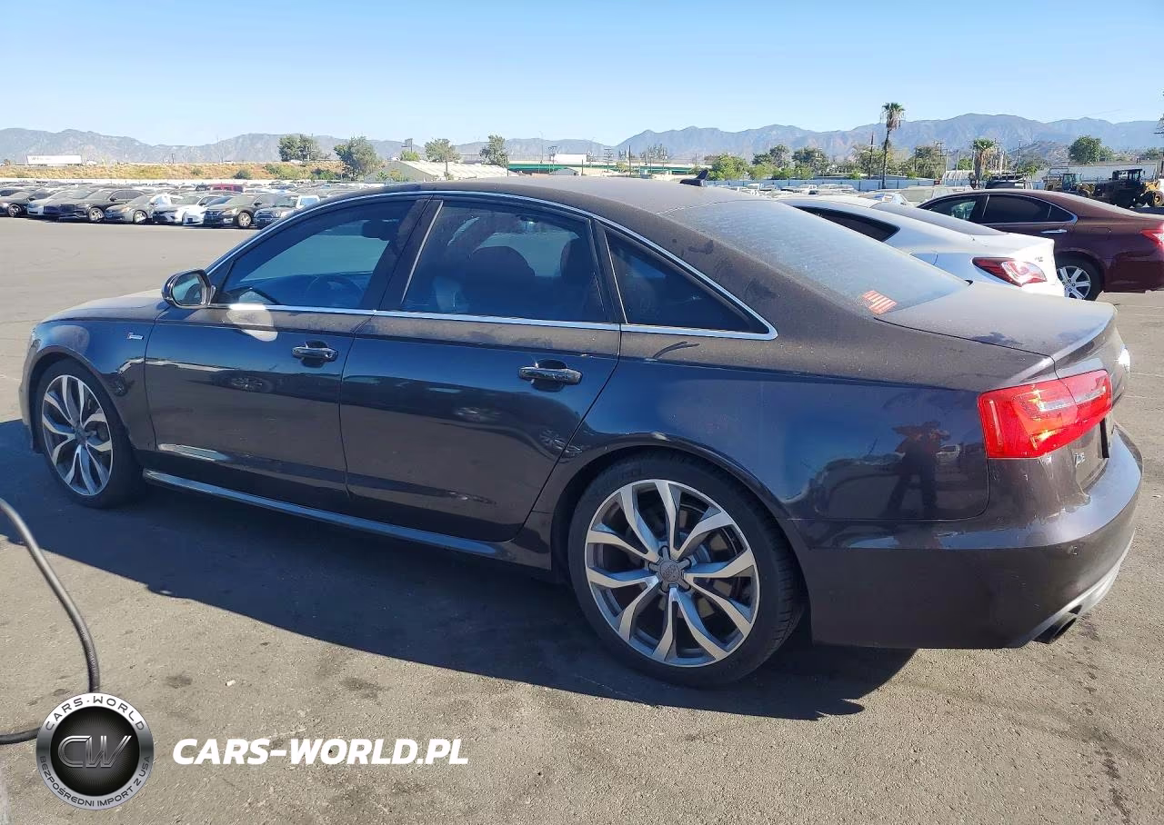 2012 Audi A6 VIN:WAUHGAFC1CN165436 - 2