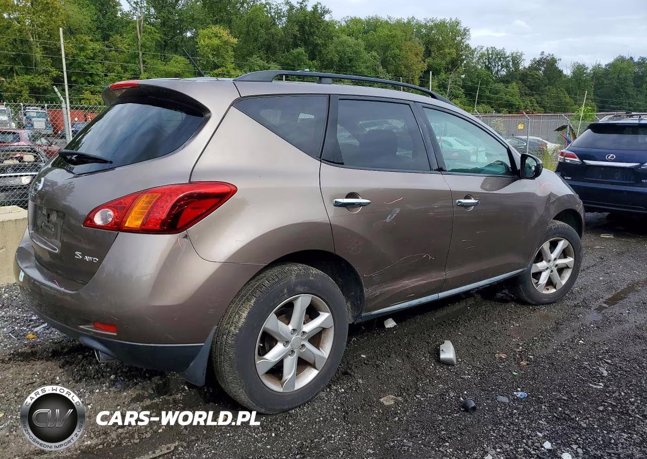 2009 Nissan Murano S VIN:JN8AZ18W99W110312 - 3
