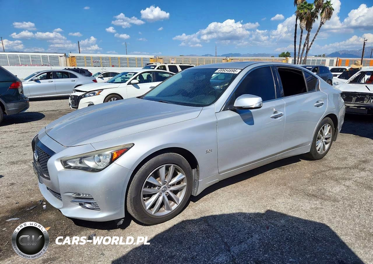 2016 Infiniti Q50 3.0T Premium VIN:JN1EV7AP6GM300188 - 1
