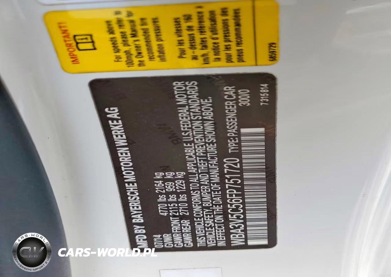 2015 BMW 428 I VIN:WBA3V5C56FP751720 - 12