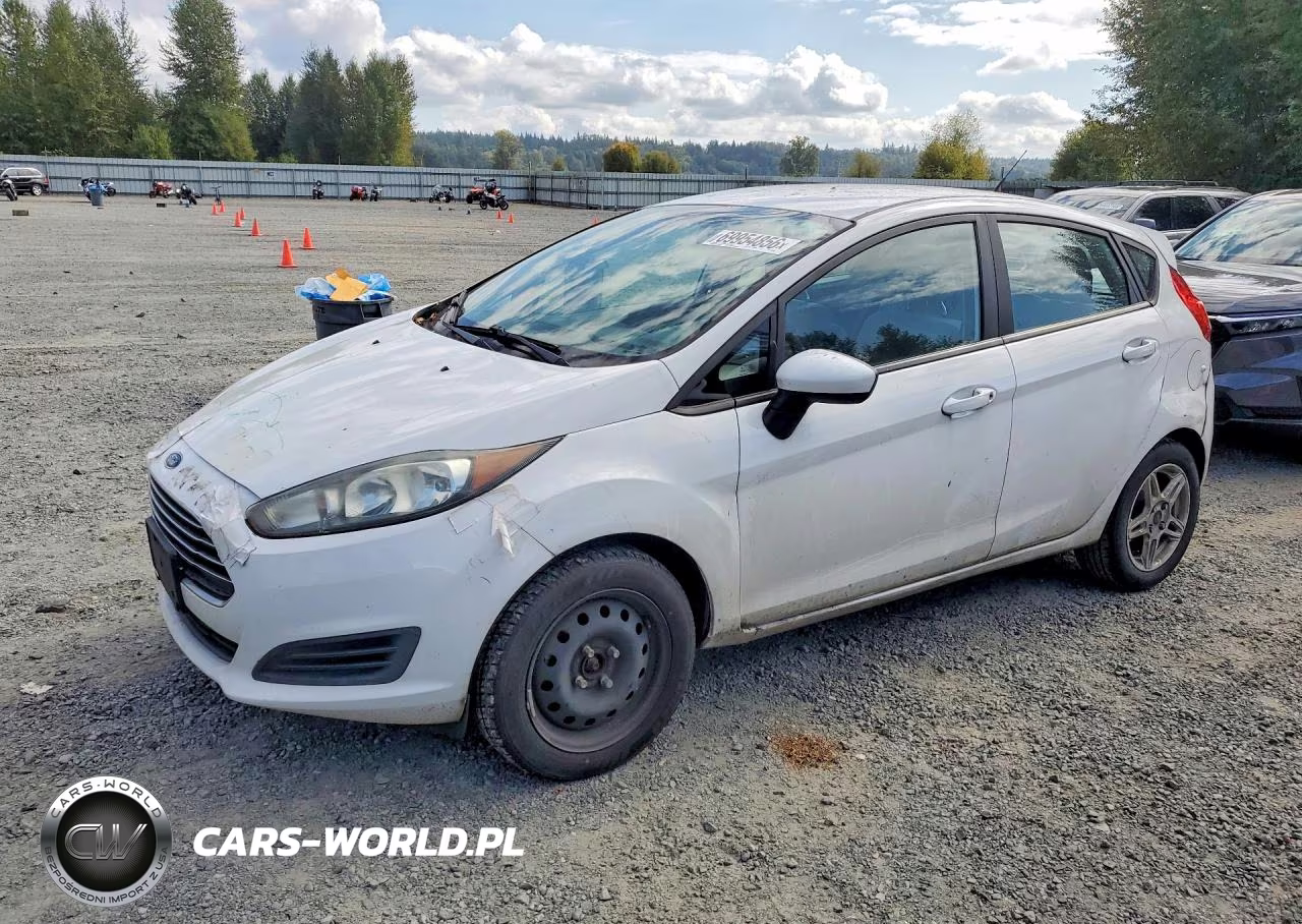 2018 Ford Fiesta Se VIN:3FADP4EJXJM101220 - 1