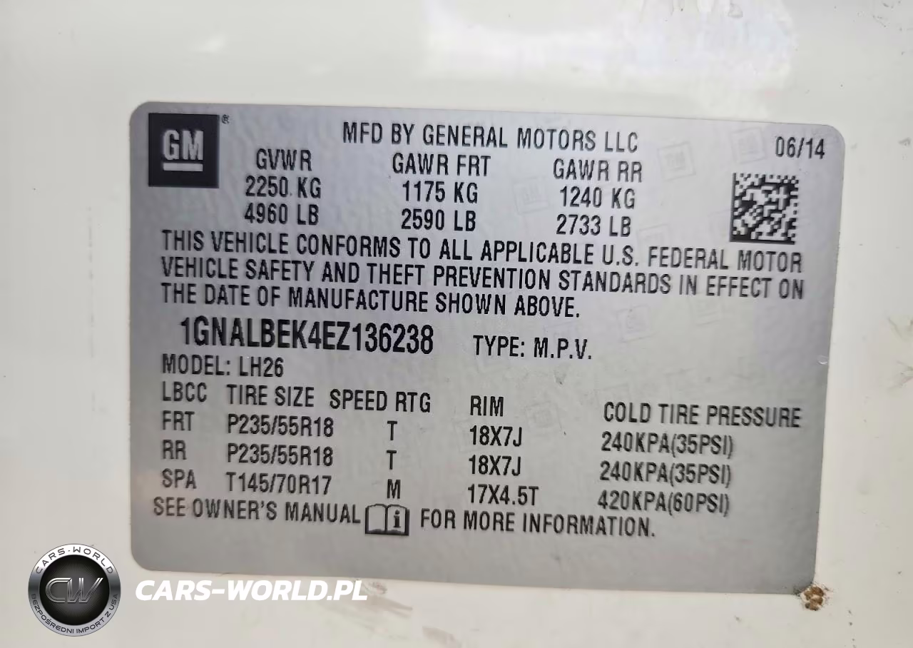 2014 Chevrolet Equinox Lt VIN:1GNALBEK4EZ136238 - 13