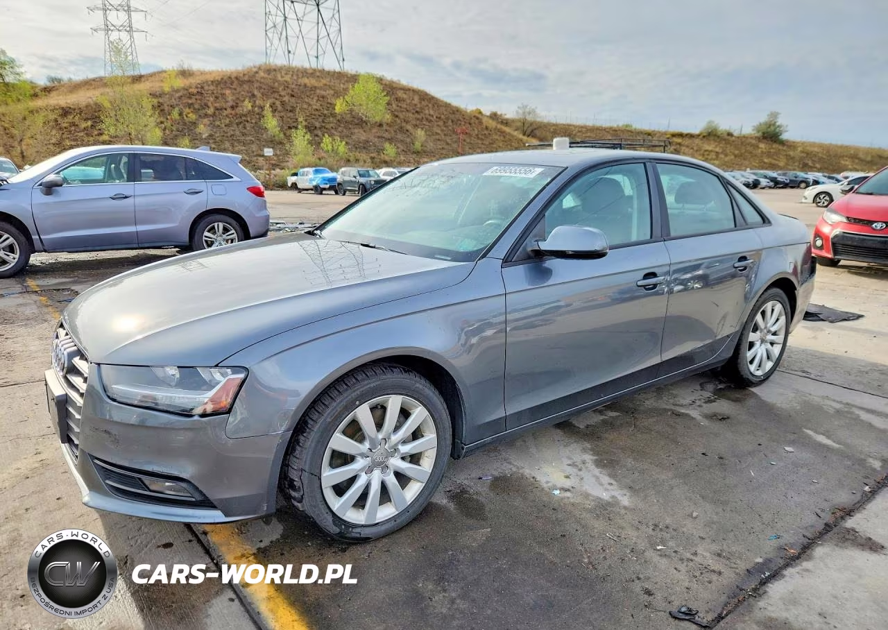 2013 Audi A4 Premium VIN:WAUBFAFL0DN009043 - 1