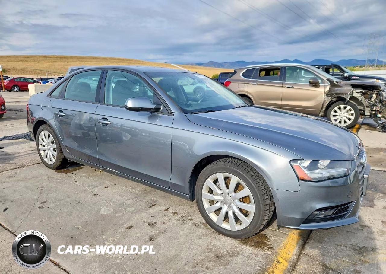 2013 Audi A4 Premium VIN:WAUBFAFL0DN009043 - 4