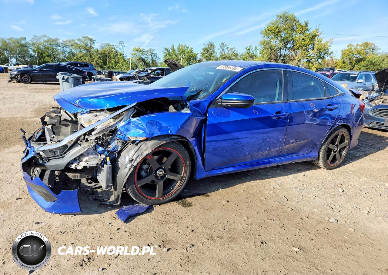 2016 Honda Civic Lx VIN:19XFC2F58GE079662 - 1