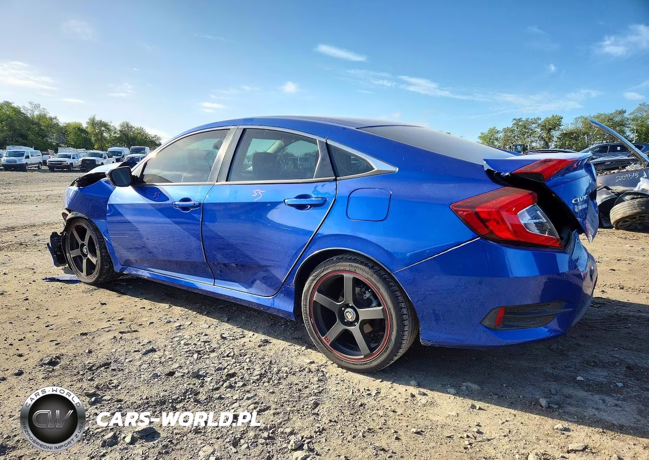 2016 Honda Civic Lx VIN:19XFC2F58GE079662 - 2