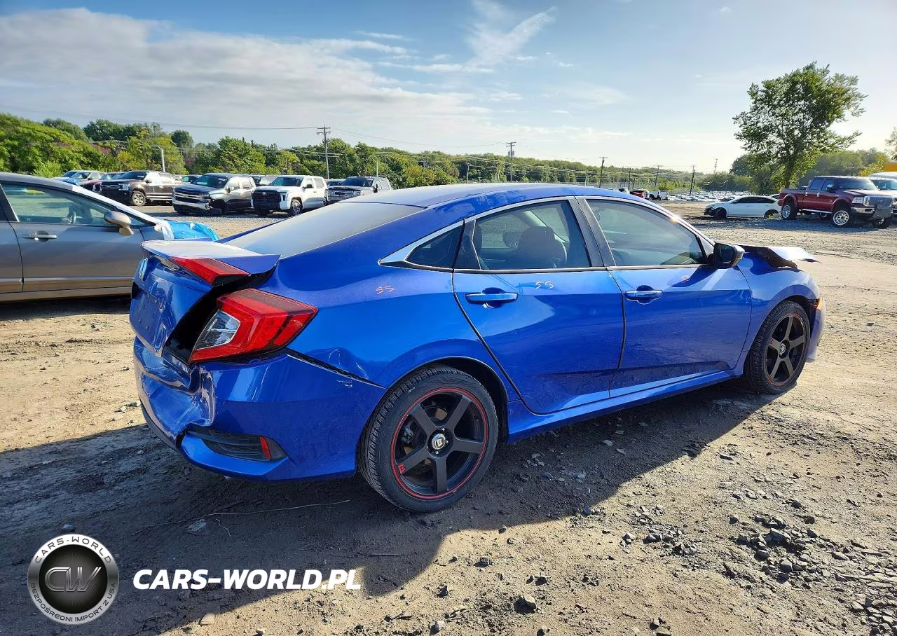 2016 Honda Civic Lx VIN:19XFC2F58GE079662 - 3