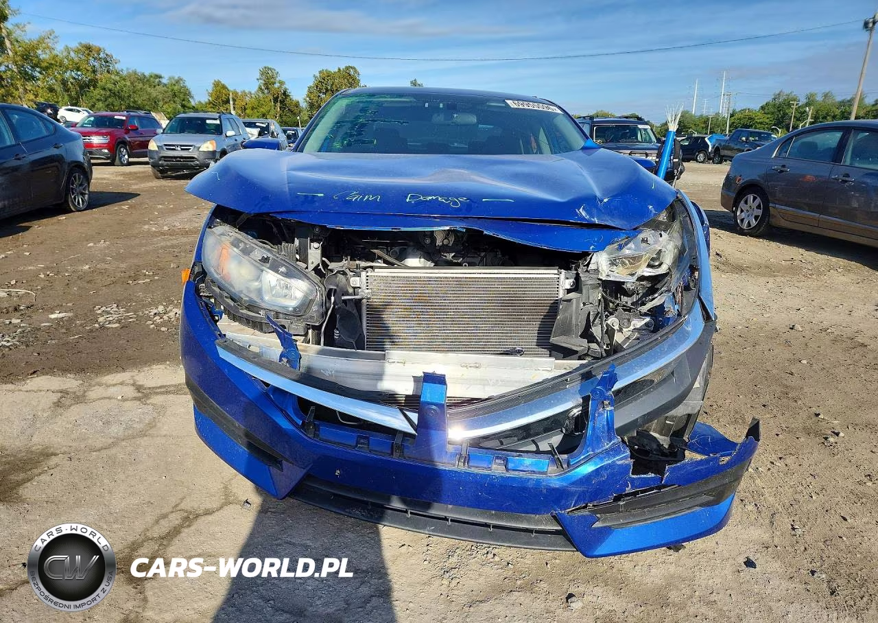 2016 Honda Civic Lx VIN:19XFC2F58GE079662 - 5