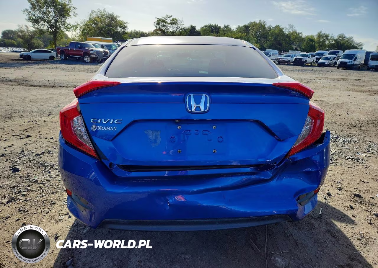 2016 Honda Civic Lx VIN:19XFC2F58GE079662 - 6