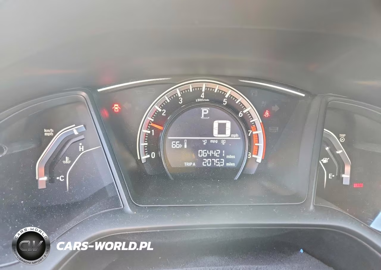 2016 Honda Civic Lx VIN:19XFC2F58GE079662 - 9
