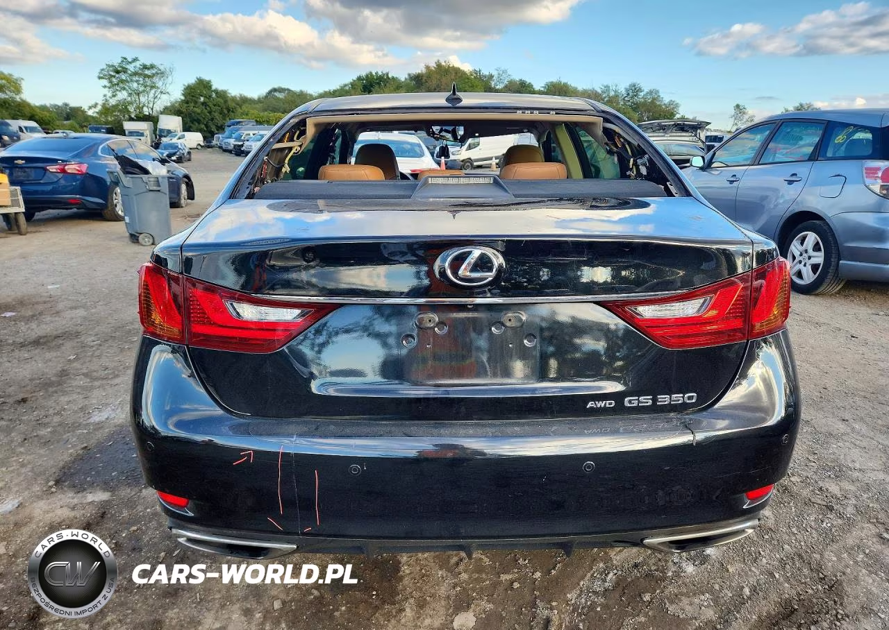 2013 Lexus Gs 350 VIN:JTHCE1BLXD5003345 - 6