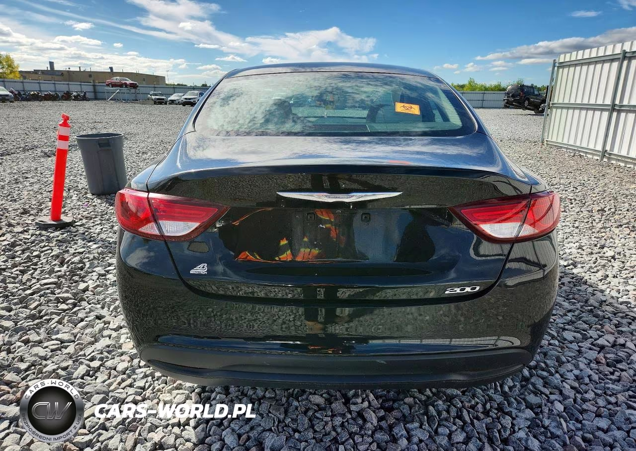 2017 Chrysler 200 Lx VIN:1C3CCCFB7HN502294 - 6