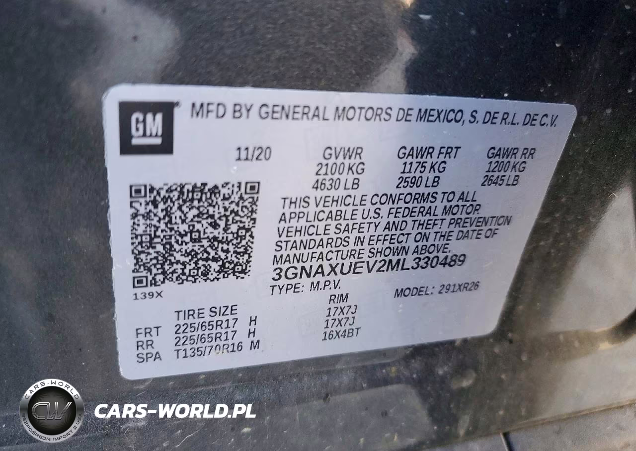 2021 Chevrolet Equinox Lt VIN:3GNAXUEV2ML330489 - 13