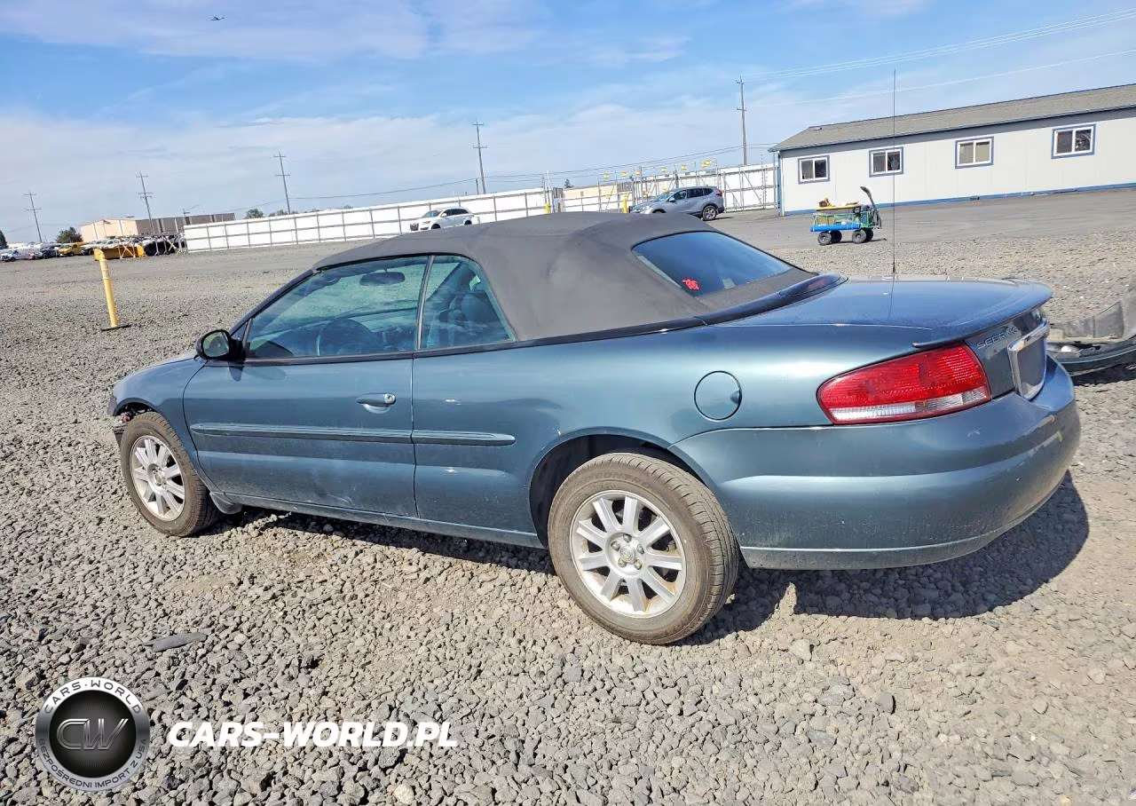 2006 Chrysler Sebring Gtc VIN:1C3EL75R06N257205 - 2