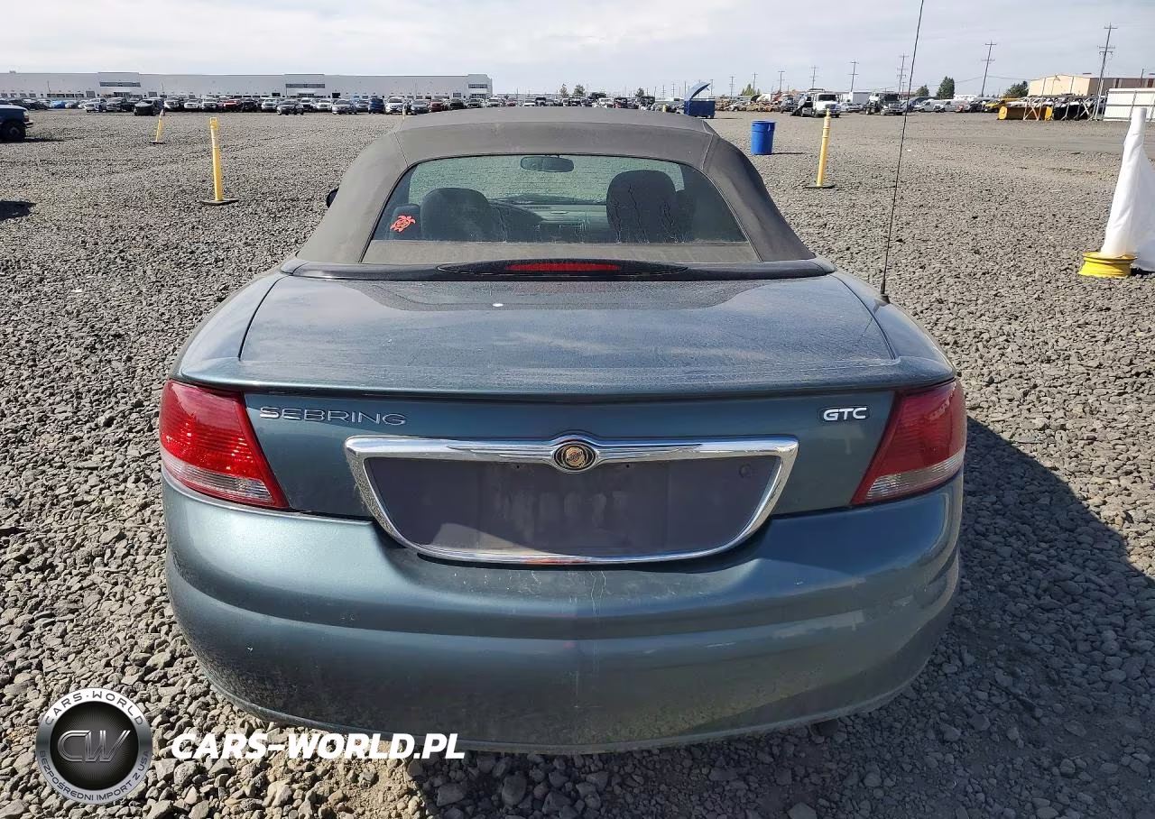 2006 Chrysler Sebring Gtc VIN:1C3EL75R06N257205 - 6
