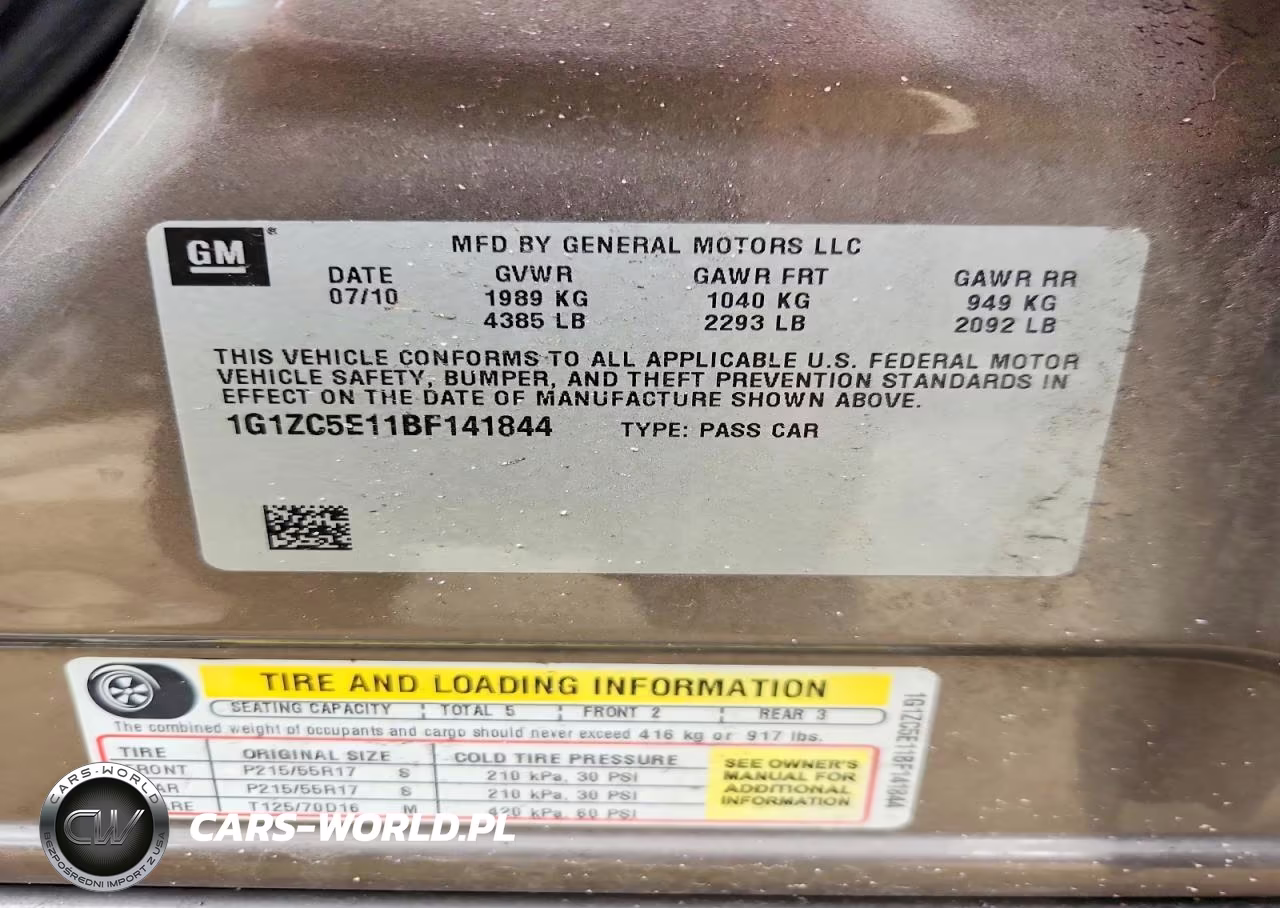 2011 Chevrolet Malibu 1Lt VIN:1G1ZC5E11BF141844 - 12