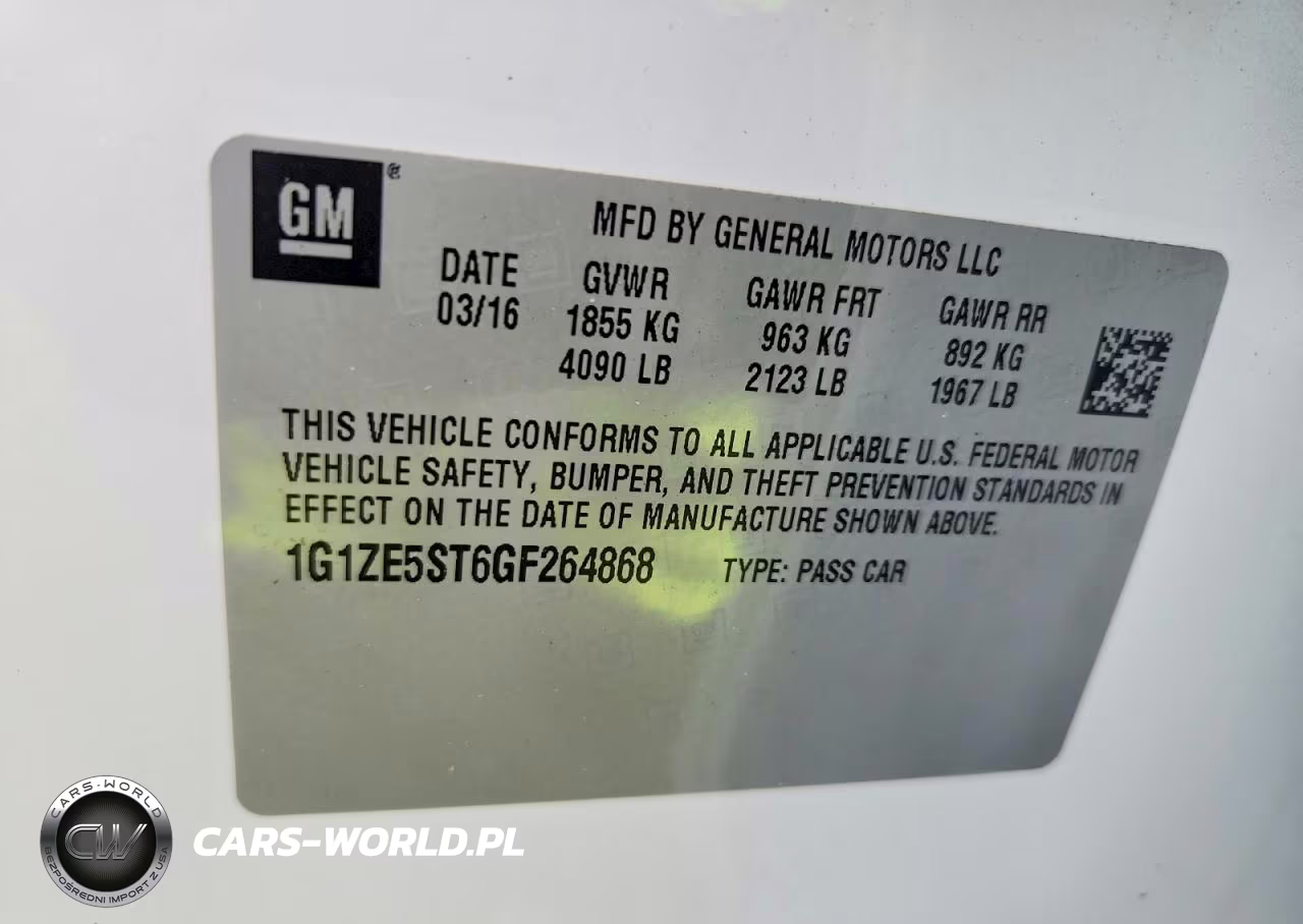 2016 Chevrolet Malibu Lt VIN:1G1ZE5ST6GF264868 - 13