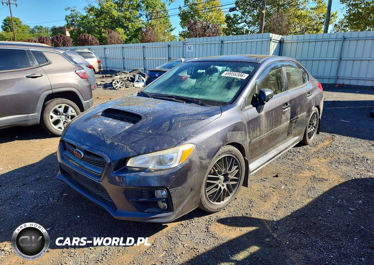 2016 Subaru Wrx Premium VIN:JF1VA1E63G9812037 - 1