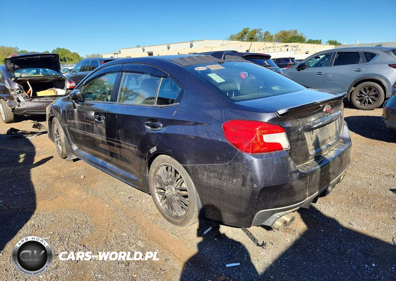 2016 Subaru Wrx Premium VIN:JF1VA1E63G9812037 - 2