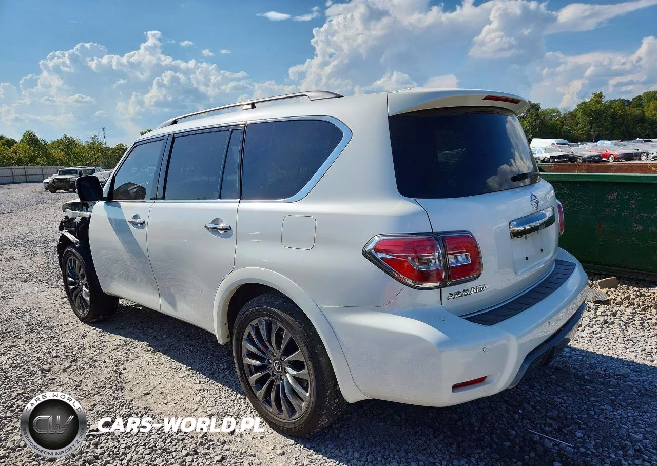2020 Nissan Armada Platinum VIN:JN8AY2NF7L9361042 - 2