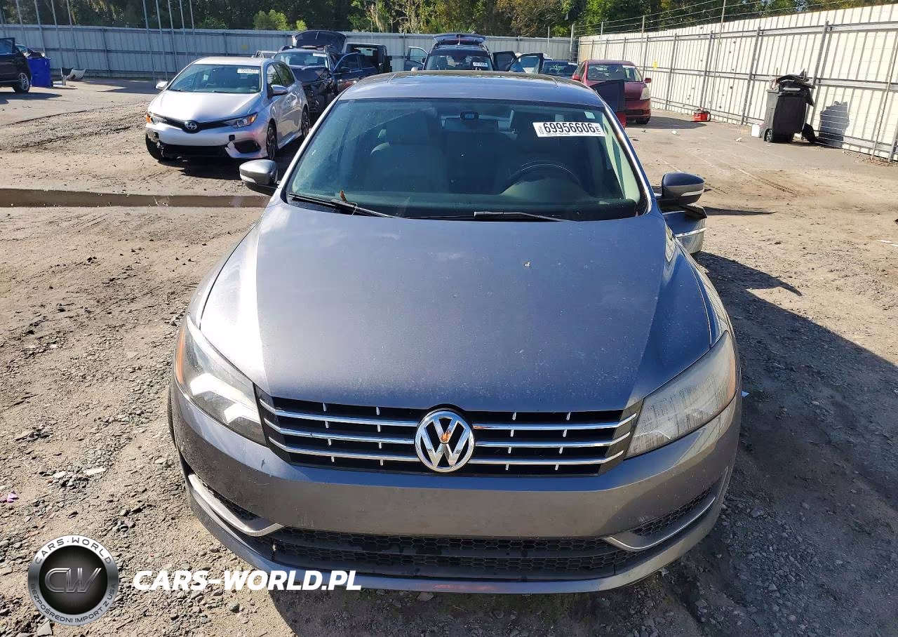 2013 Volkswagen Passat Sel VIN:1VWCH7A30DC097175 - 5