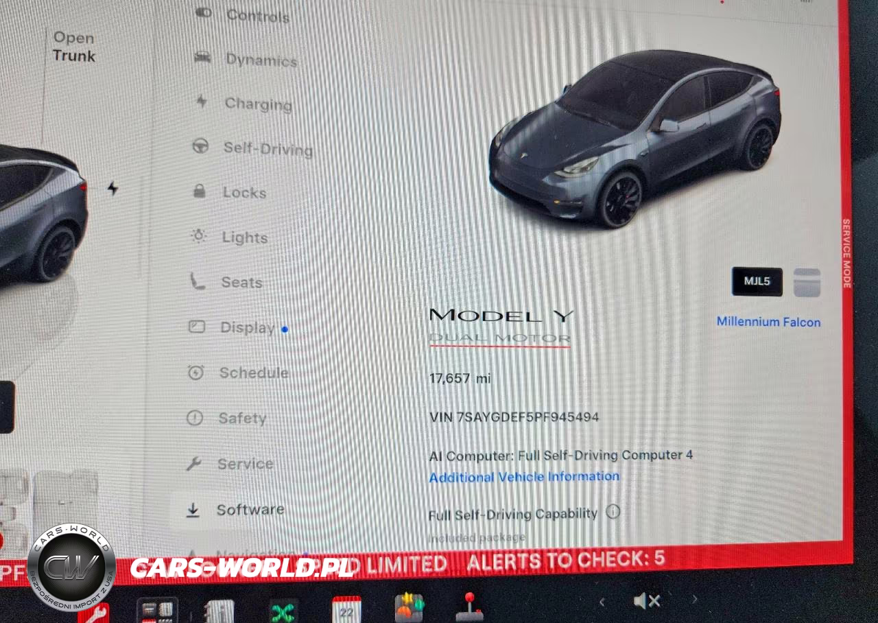 2023 Tesla Model Y VIN:7SAYGDEF5PF945494 - 9