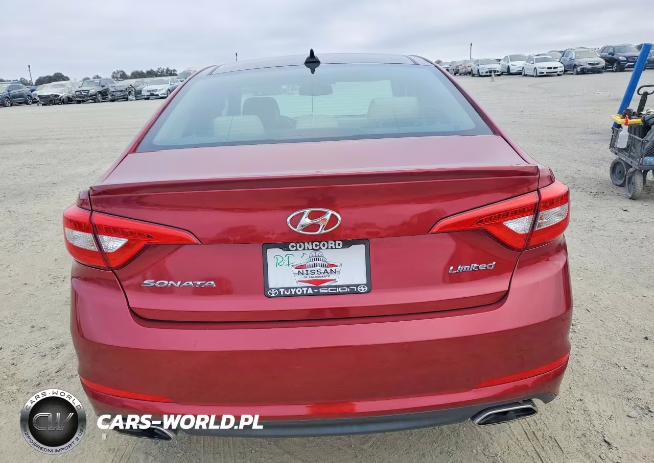 2015 Hyundai Sonata Limited VIN:5NPE34AF1FH239530 - 6