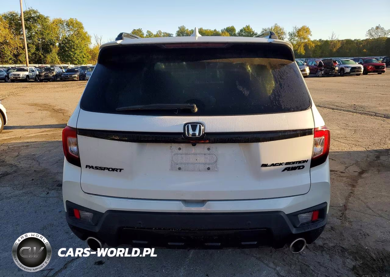2024 Honda Passport Black Edition VIN:5FNYF8H85RB018650 - 6