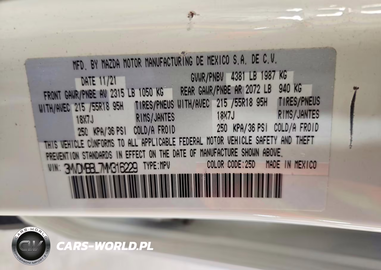 2021 Mazda Cx-30 Select VIN:3MVDMBBL7MM316229 - 14