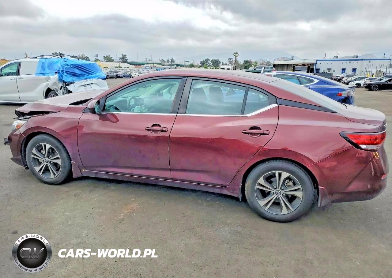 2021 Nissan Sentra Sv VIN:3N1AB8CV4MY290231 - 2