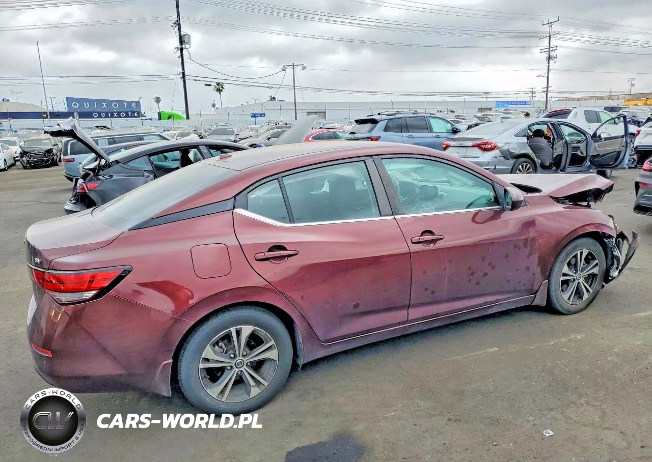 2021 Nissan Sentra Sv VIN:3N1AB8CV4MY290231 - 3