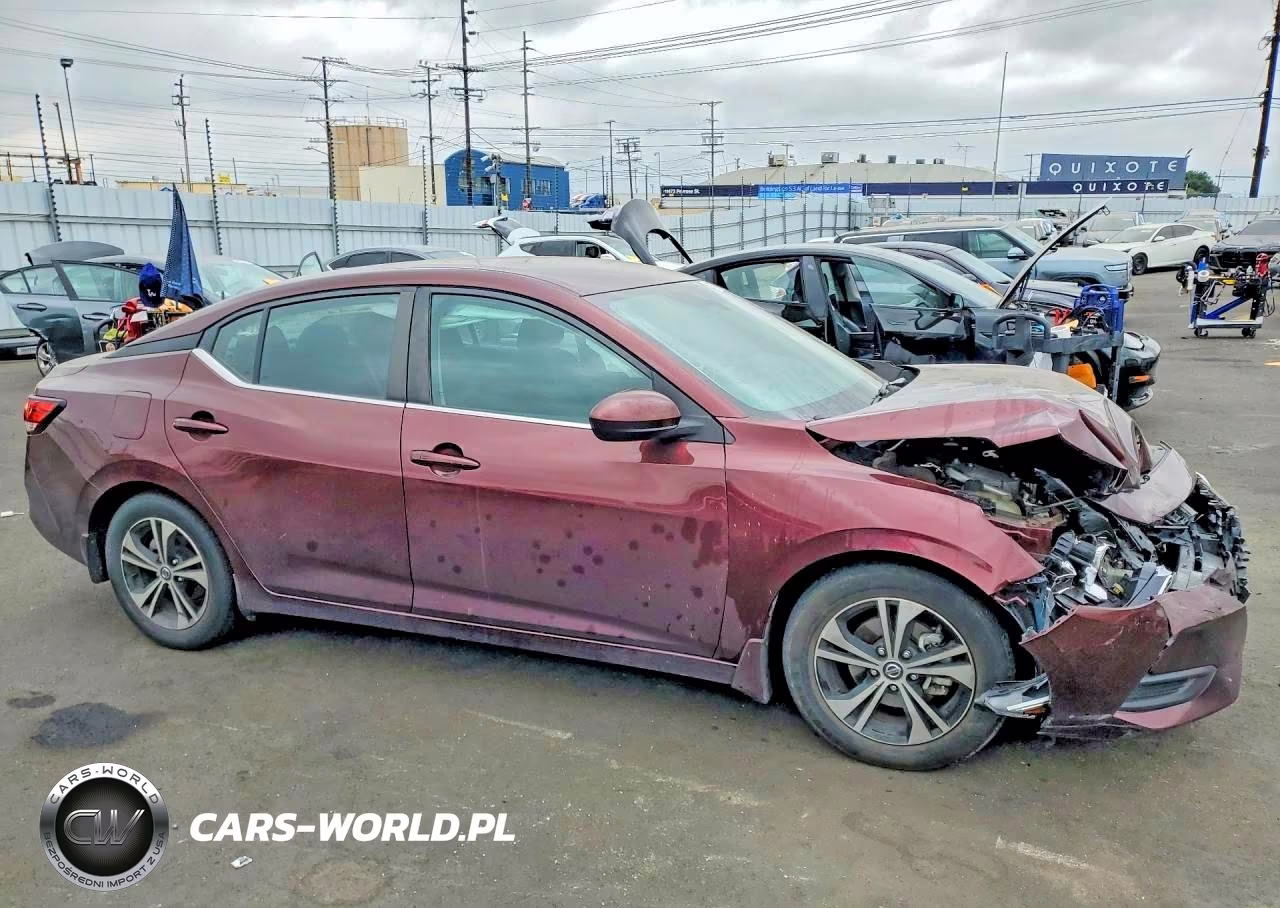 2021 Nissan Sentra Sv VIN:3N1AB8CV4MY290231 - 4