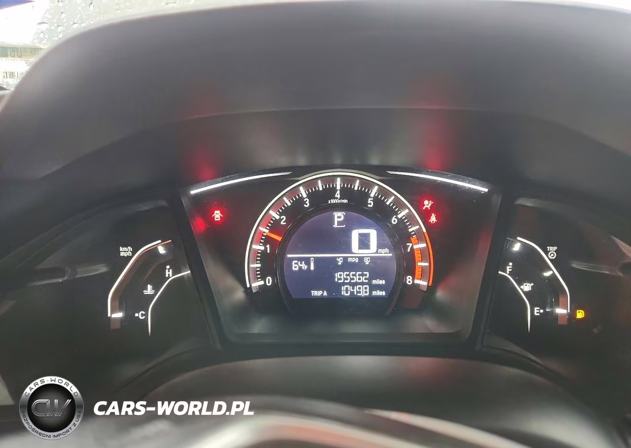 2016 Honda Civic Lx VIN:19XFC2F59GE099046 - 9