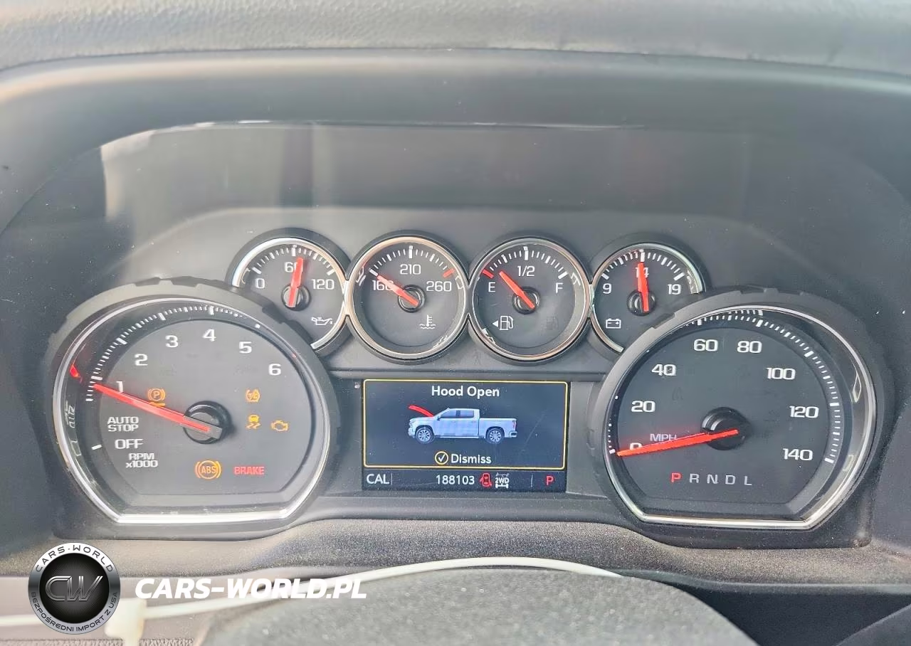 2019 Chevrolet Silverado K1500 Lt VIN:3GCUYDED2KG257429 - 9